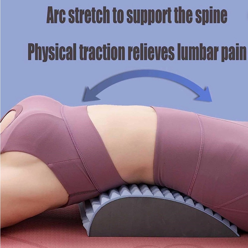Weispo Neck & Back Stretcher, Back Stretcher, Multi-Level Adjustable Spine Board